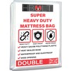 H-BOLT Heavy Duty, Reusable and Protective Mattress Storage Bag -