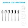 Amefa Felicity Coffee Spoons Set of 6, High-Quality Small Spoons,
