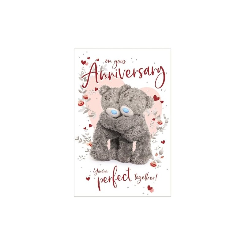 Me To You Tatty Teddy On Your Anniversary Card