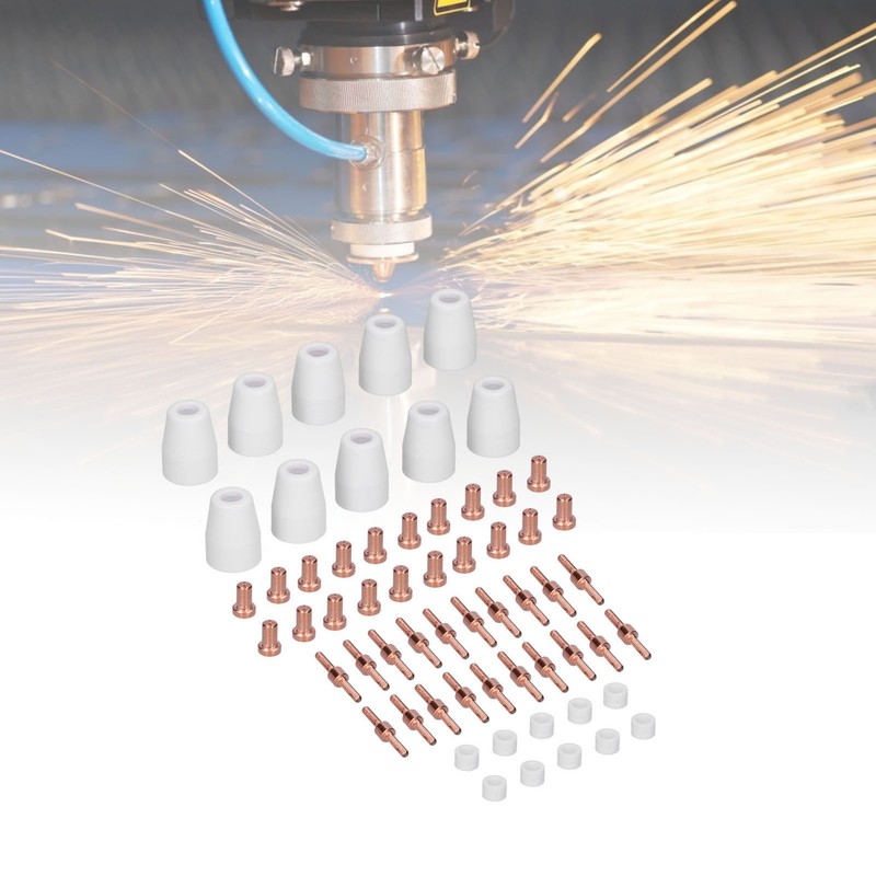 Plasma Electrode Tip Nozzle Cutter Torch Consumables Kit Welding Cutting