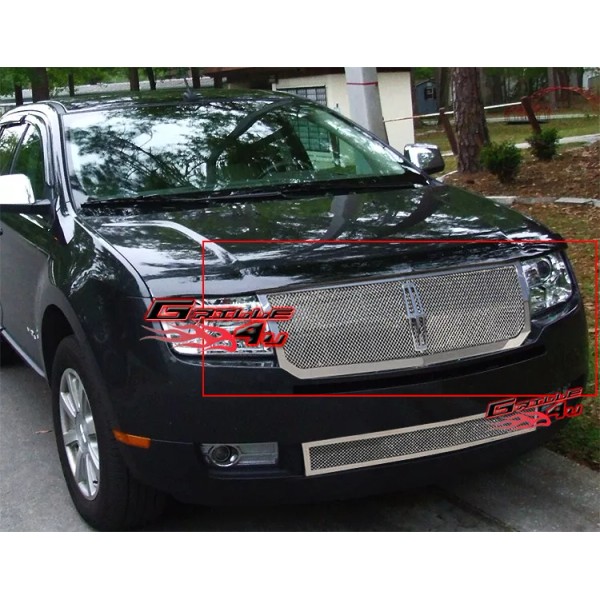 AutoMaxStyling Fits Lincoln MKX Stainless Mesh Grille Insert 07-10