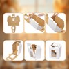 Wowxyz 5 Pack Tall Cake Boxes for Tier Cakes 14x14x16
