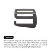 sourcing map Metal G Hooks Webbing Buckles, 8Pcs 0.98" 25mm