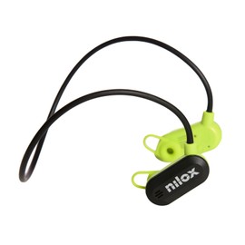 Nilox AirTunes Headphones, Wireless Headphones with Double ENC Microphone, Waterproof and Dustproof, Ear Headphones with Touch Control and Music up to 12 Hours