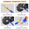 SWANAMB Ferrule Crimping Tool Kit with AWG23-7 Hexagonal Ferrule Crimper