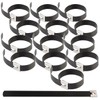 AGT Balcony Railing Bracket: Set of 14 Stainless Steel Mounting