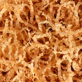 Cgzwxjin 1/2 LB (Brown) Crinkle Cut Paper Shred Filler for Gift Wrapping & Basket Filling, Christmas,Thanksgiving, Easter,Birthday, Party, Multiple colors available