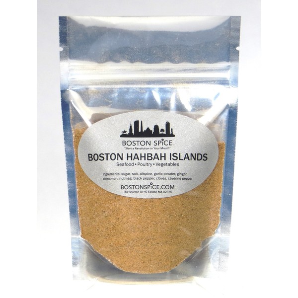 Boston Spice Hahbah Harbor Island Handmade Gourmet Seasoning Blend Seafood