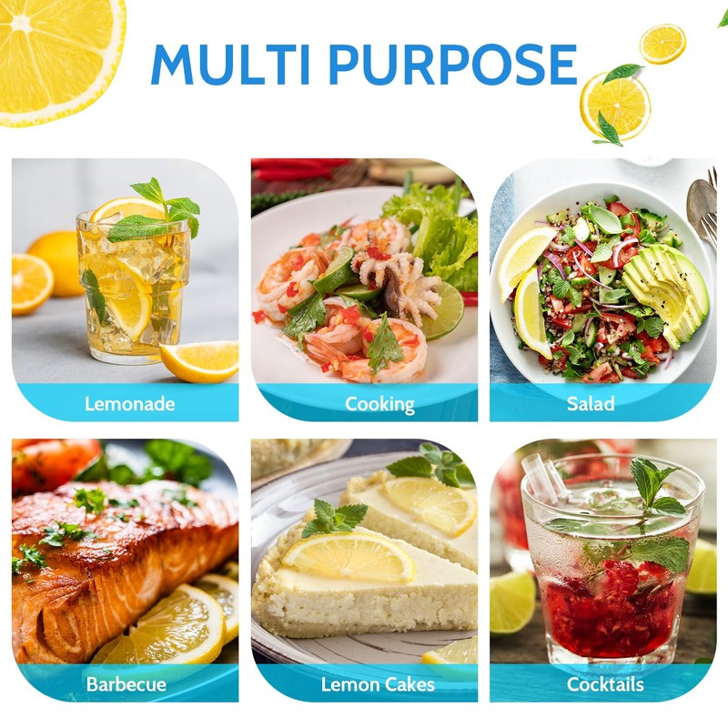 Lemon Squeezer, Sopito Lemon Juicer for Squeeze Limes and Citrus,