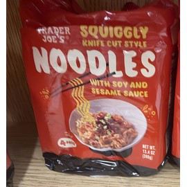 Trader Joe's Squiggly Knife Cut Style Noodles NEW ITEM