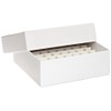 Globe Scientific 3090-1 Cardboard Storage Box for up to 2"