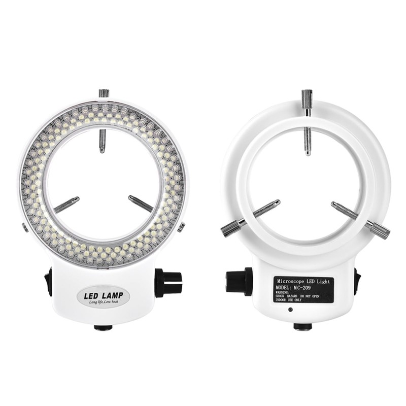 LED Ring Light Lamp, 144 LED Beads, Lighting, Adjustable Brightness,