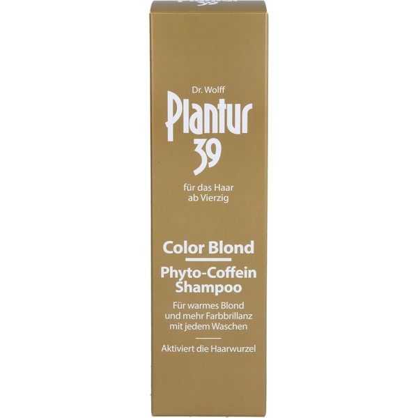 Plantur 39 Color Blond Phyto-Coffein-Shampoo, 250.0 ml Shampoo