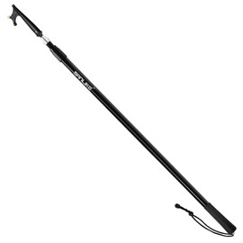 SAN LIKE Telescopic Boat Hook - Floating,Durable,Rust-Resistant with Luminous Bead,Black Push Pole for Docking Extends from 4.47Ft to 7.78Ft