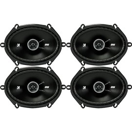 KICKER Bundle of 2 Items 6"x8" DS 2-Way Speakers