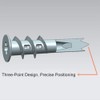 Plasterboard Screws Self-Drilling 13 x 42 mm, Metal Plasterboard Dowels