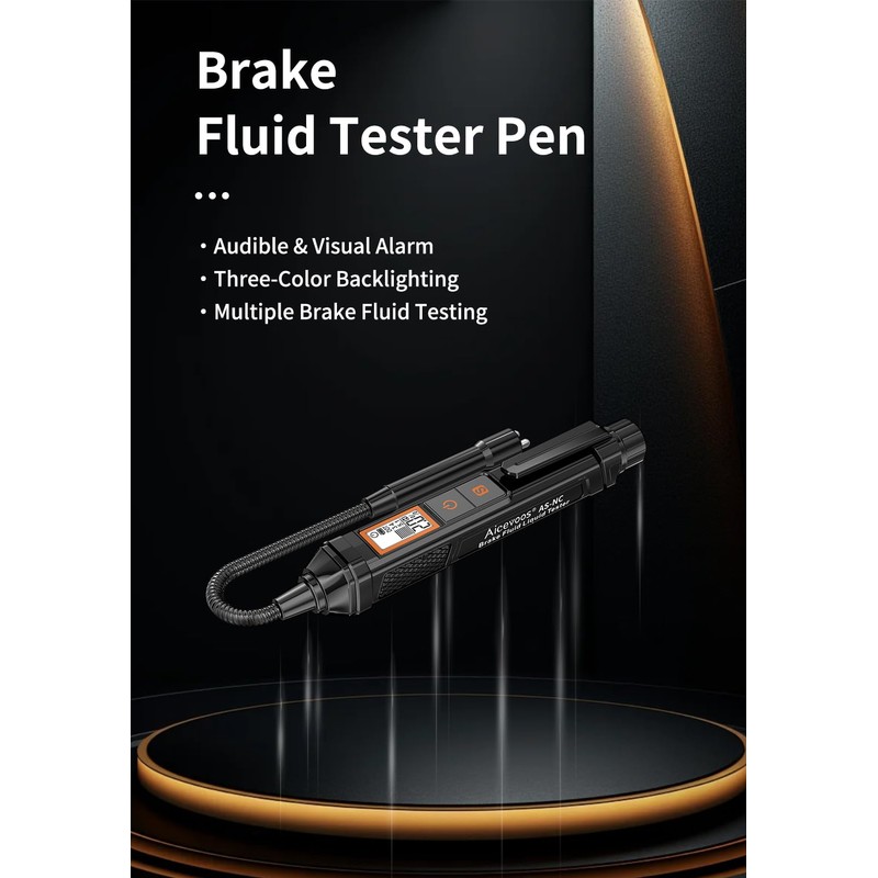 Aicevoos NC Brake Fluid Tester Pen Brake Fluid Test Strips,