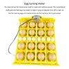 Egg Turning Tray Multifunction Automatic Egg Turner Incubator Tray for