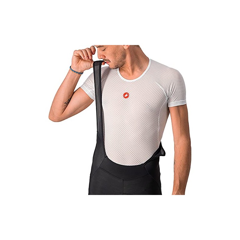 Castelli 4521517 VELOCISSIMO 5 BIBTIGHT Uomo Leggings BLACK/SILVER REFLEX L