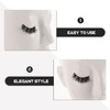 FRCOLOR 2 Pack Curled False Eyelashes Natural Look Lash Clusters