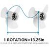 Qiclear Marine 13 1/4 x 17-K | 6E5-45945-01-EL Upgrade Aluminum