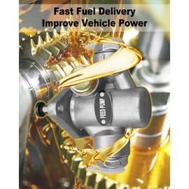 Fuel Lift Pump Kit Replace 1821233C91 Fit for Navistar Maxxforce DT466 DT530 HT530 Fuel Transfer Pump