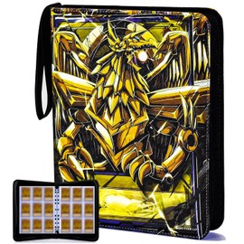 KarlyPro 990 Pockets Card Binder, 9-Pocket 3-Rings Trading Card Album,Large Capacity Folder Compatible with YGO,MTG,TCG Trading Cards.