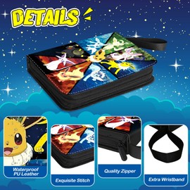 Trading Card Album, Scrapbook for Cards, 50 Pages, 400 Cards Capacity, 03
