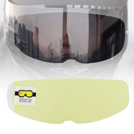 Soman Universal Motorcycle Helmet Anti Fog Film, Adhesive Anti Fog for Motorcycle Helmet Visor Shield Compatible with RF1200 X14 XD-4 MX-9 XG 100 K6 I90 Strada II (Transparent)