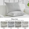 WARMDERN Waffle Weave Pillowcases Standard Size 2 Pack Pillow Cases
