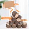 GeeRic Wood Place Card Holders, 20Pcs Table Number Holder with