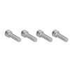 M10X1.25 Schraube M10 1,25 4Pcs Hex Bolt Socket Cap Screw