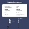 Liaoan USB C to USB Adapter 4-Piece Set, USB C
