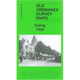 Ealing 1934: London Sheet 56.4 (Old Ordnance Survey Maps of London)