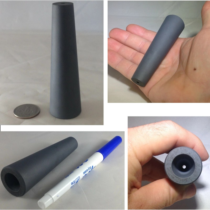 SandblasterINFO Sandblaster Nozzle Assembly + Kennametal TC1 Carbide: (Various Sizes)