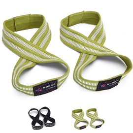 MOOCY Figure 8 Lifting Straps-Weightlifting Straps,Deadlifts - Deadlifting Straps,Lifting Straps,Wrist Straps