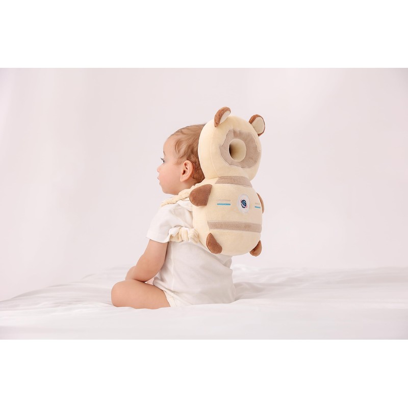 Feidoog Baby Head Protector Cushion Backpack with 3 Baby Knee