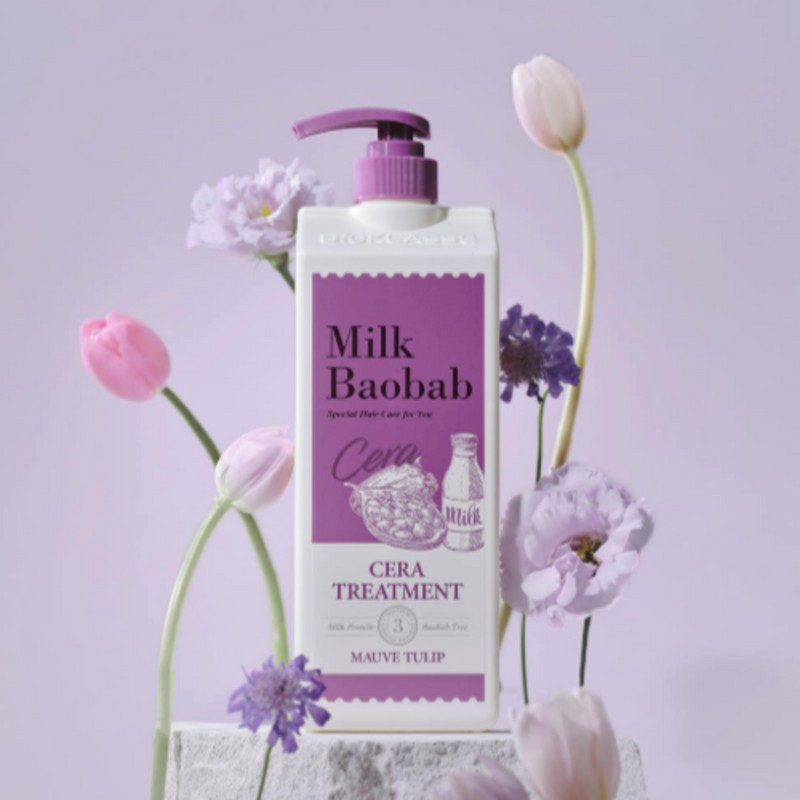 Milk Baobab Fragrant Cera Shampoo + Treatment Mauve Tulip BNS