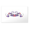 CafePress Floral Pattern Flower Decoration Sticker Rectangle Bumper Sticker Car