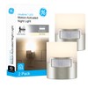 GE LED Motion Sensor Night Light, Plug into Wall, 40