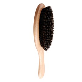 Baluue Beech Bristle Comb Travel Hairbrush Static Massage Tool for Scalp Care