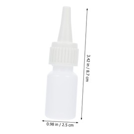 Hohopeti 22pcs Drip Bottles for Medicinal Oil and Quick Drying Glue Leak Essential Liquid Containers with Tight Caps Lightweight and Travel Friendly for Daily Use