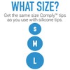 Comply Isolation Plus Noise Cancelling Memory Foam Earphone Tips for