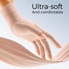 FREETOO Support Arthritis Gloves Women Men, Fingerless Compression Gloves with