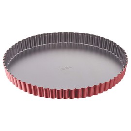 Tefal Delibake J1641574 Tart Baking Mould 28 cm Non-Stick Coating Removable Base German Quality