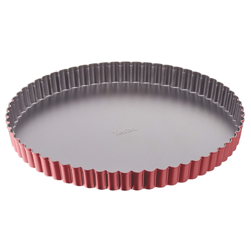 Tefal Delibake J1641574 Tart Baking Mould 28 cm Non-Stick Coating