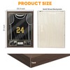 ASmileIndeep Jersey Frame Display Case, Large Shadow Box with 98%
