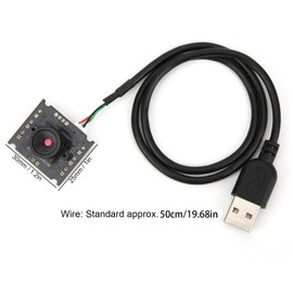 Camera Module Wide Angle Lens USB Camera Module High Frame Webcam HD USB Interface HBV-W202012HD for WinXP/Win7/Win8/Win10/OS X/Linux/Android