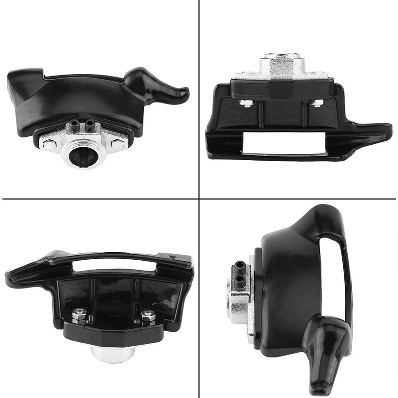 Qiilu Black Tyre Changer Machine, Plastic Nylon Mount, Disassembly Duck
