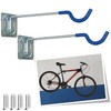 Parpyon® Wall Mounted Bicycle Rack Rack 2 Hooks for Bicycles
